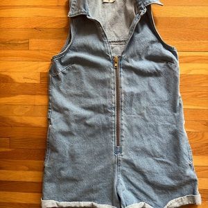 Show me your MuMu denim romper